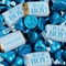 124 Pcs It's a Boy Baby Shower Candy Party Favors With Wrapped Miniatures Chocolate & Kisses For Goodie Bags, Dessert Tables, Guest Gifts And More (1.52lb Bag)
